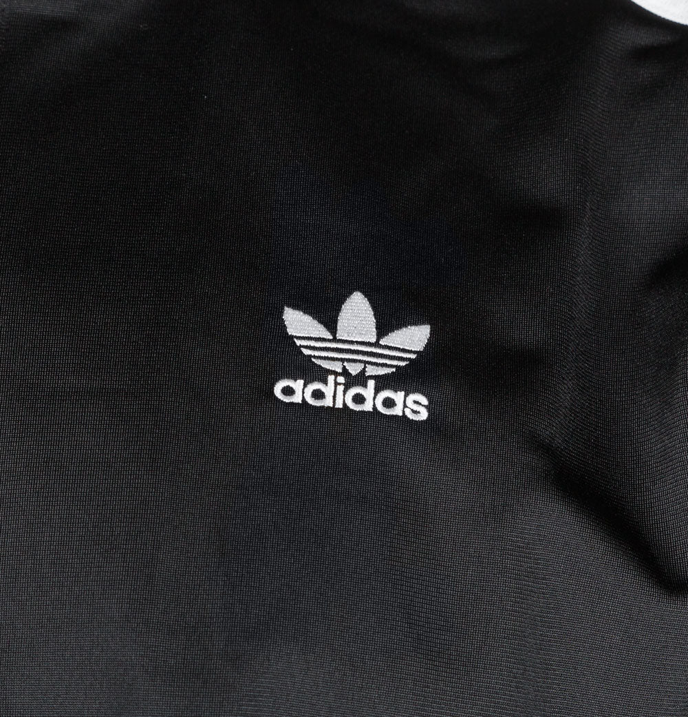 Adidas Firebird Tracksuit Top Black/White - Image 4