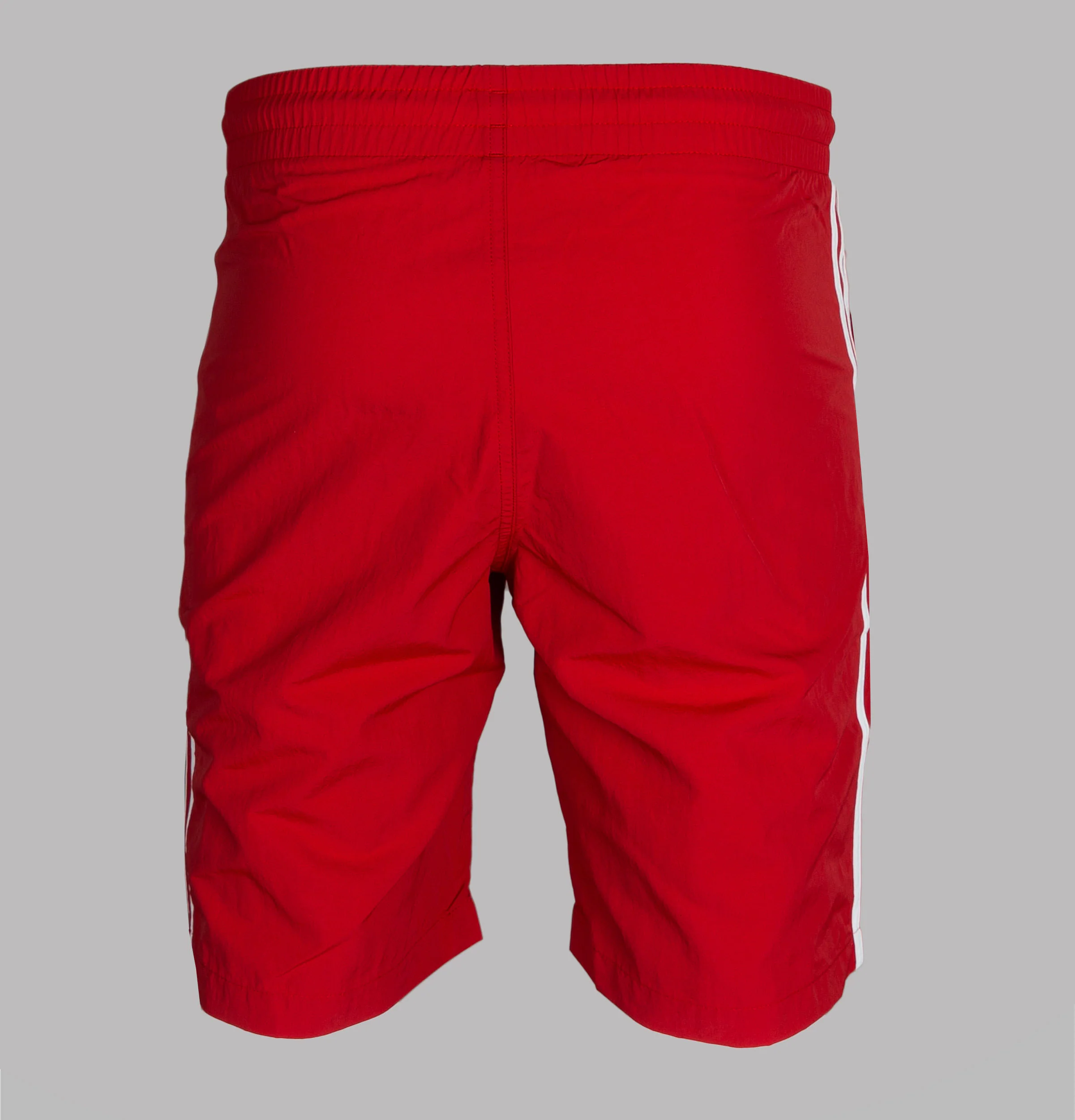 Adidas 3-Stripes Swim Shorts Power Red - Image 3