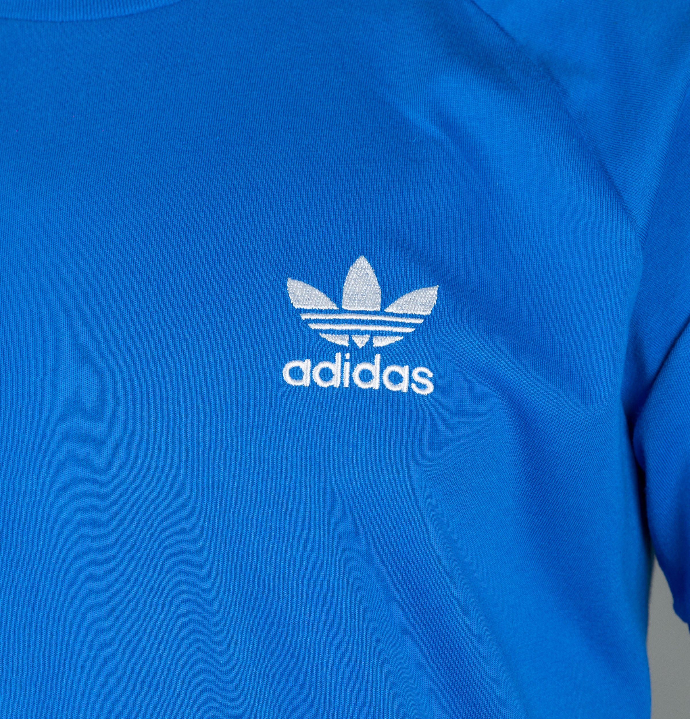 Adidas 3-Stripes T-Shirt Bluebird - Image 3