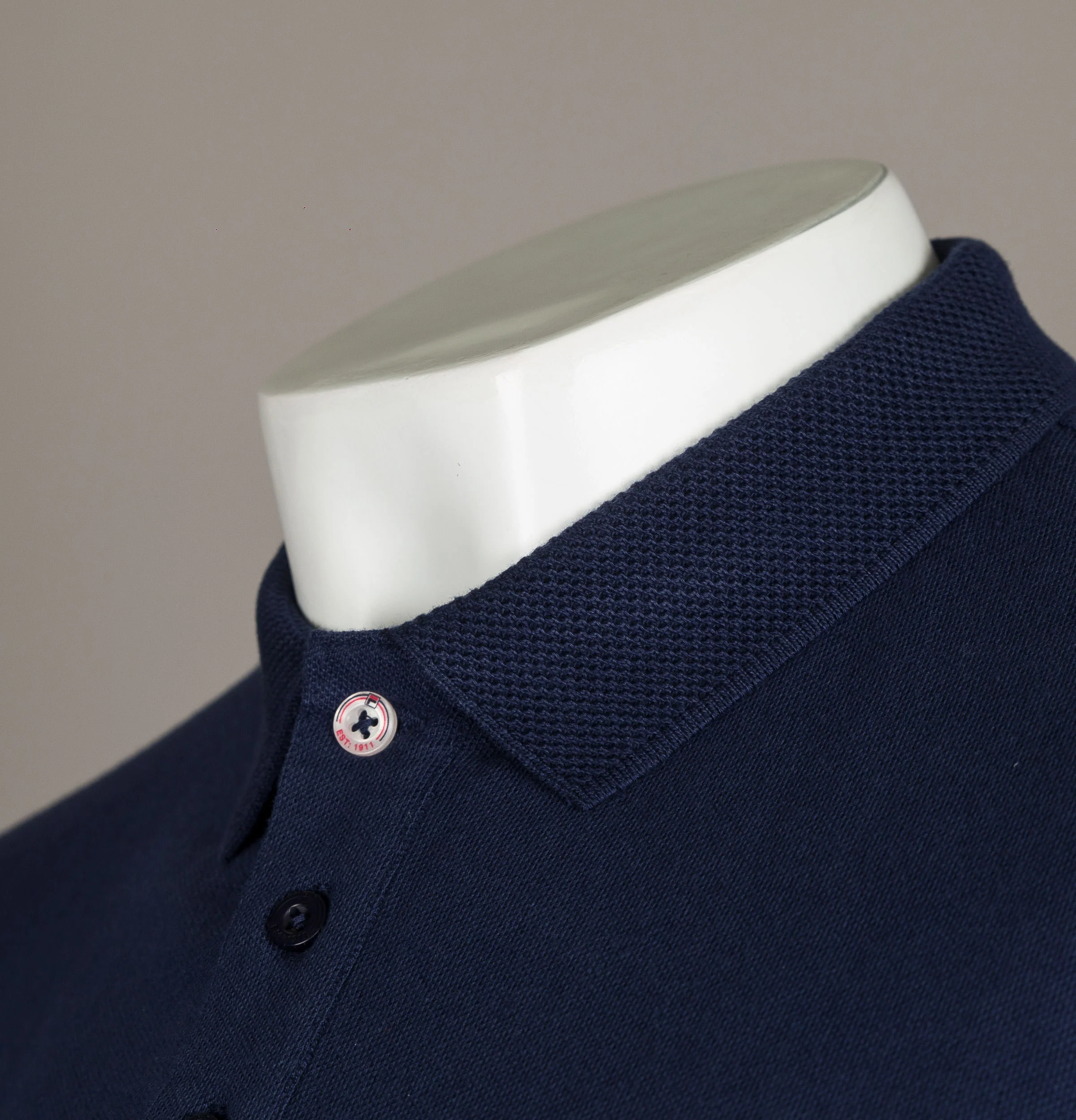 Fila Vintage Brizzi Polo Shirt Blue - Image 5