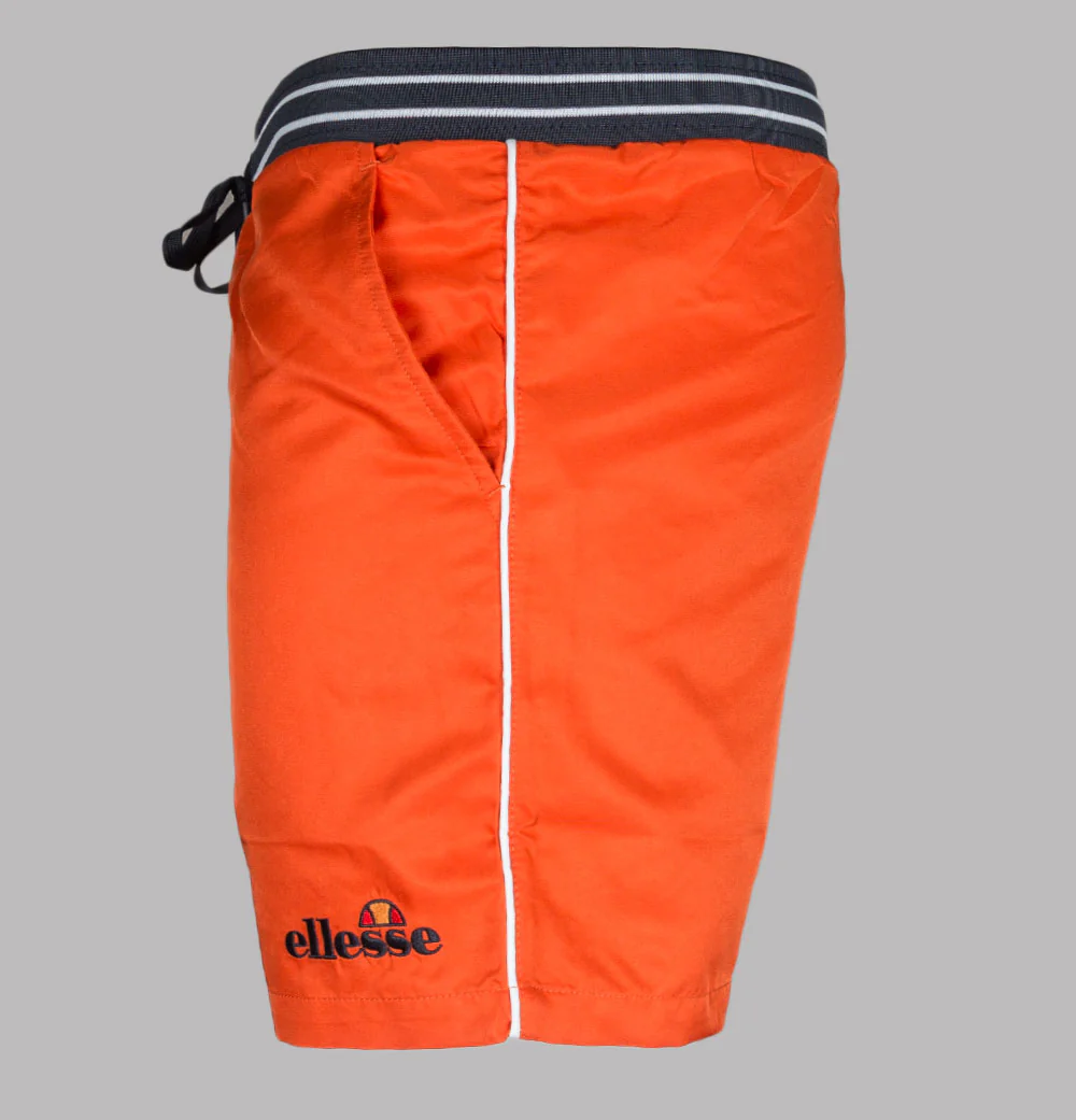 Ellesse Sentiero Shorts Dark Orange - Image 3