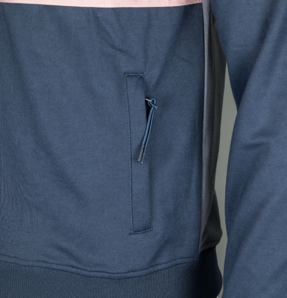 Ellesse Settimana Track Top Navy/Grey - Image 5