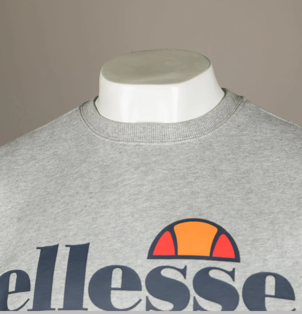 Ellesse SL Succiso Sweatshirt Grey Marl - Image 3