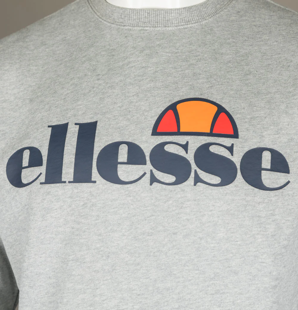 Ellesse SL Succiso Sweatshirt Grey Marl - Image 4