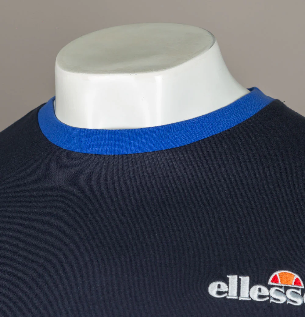 Ellesse Terracotta T-Shirt Navy - Image 3