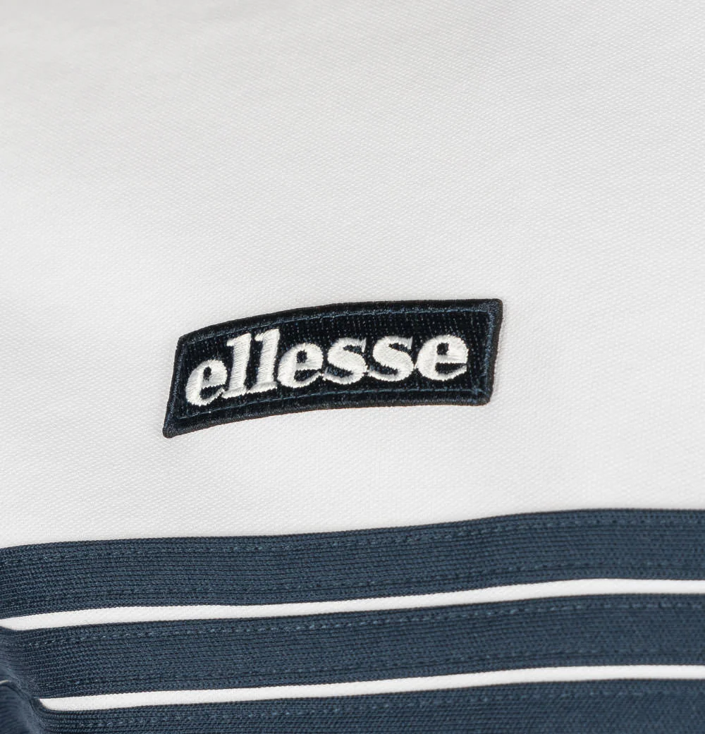 Ellesse Vicenza Tracksuit Top White - Image 4