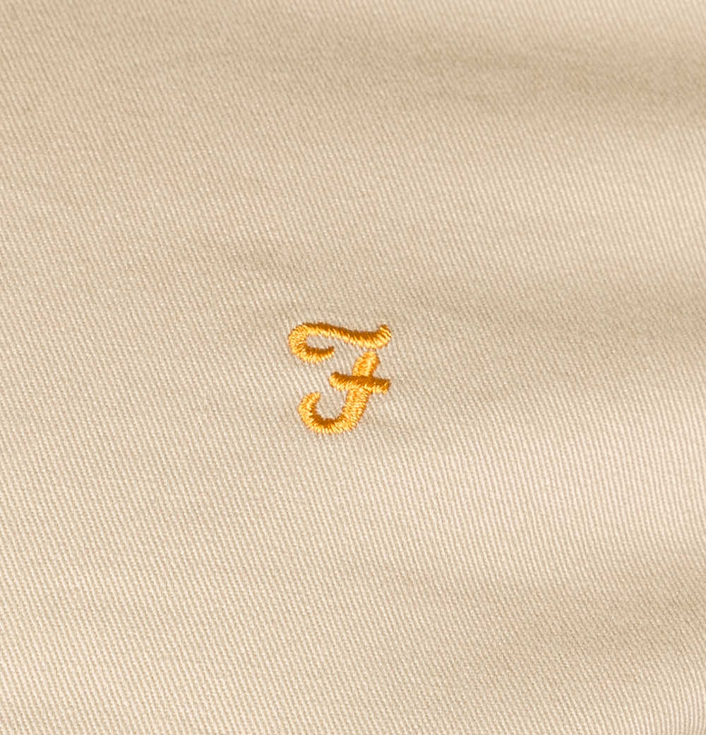 Farah Hardy Harrington Jacket Light Sand - Image 4