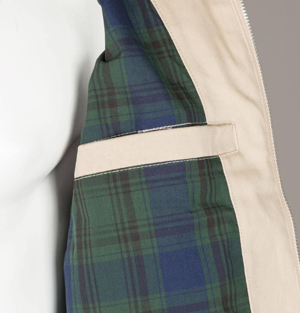 Farah Hardy Harrington Jacket Light Sand - Image 6