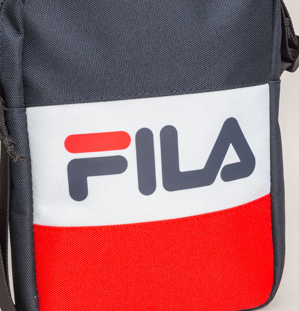 Fila Vintage Rizzo Small Cross Body Bag Navy - Image 3