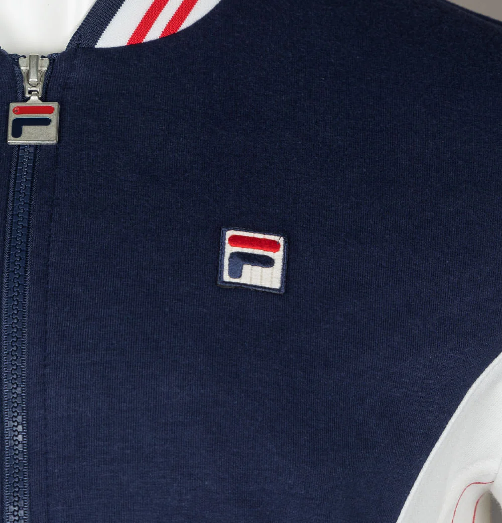Fila Vintage Settanta Track Jacket Navy/White - Image 4