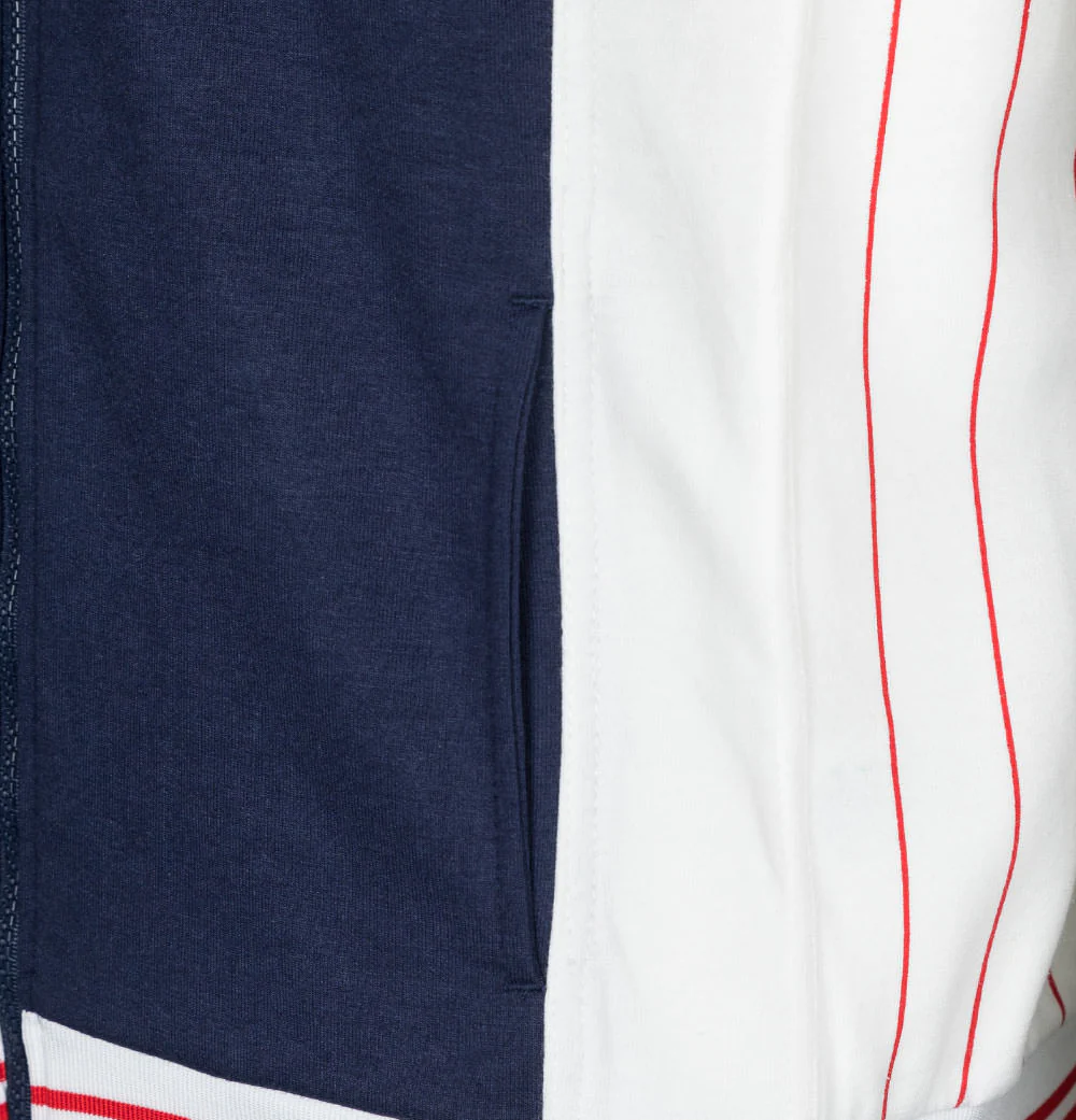 Fila Vintage Settanta Track Jacket Navy/White - Image 5