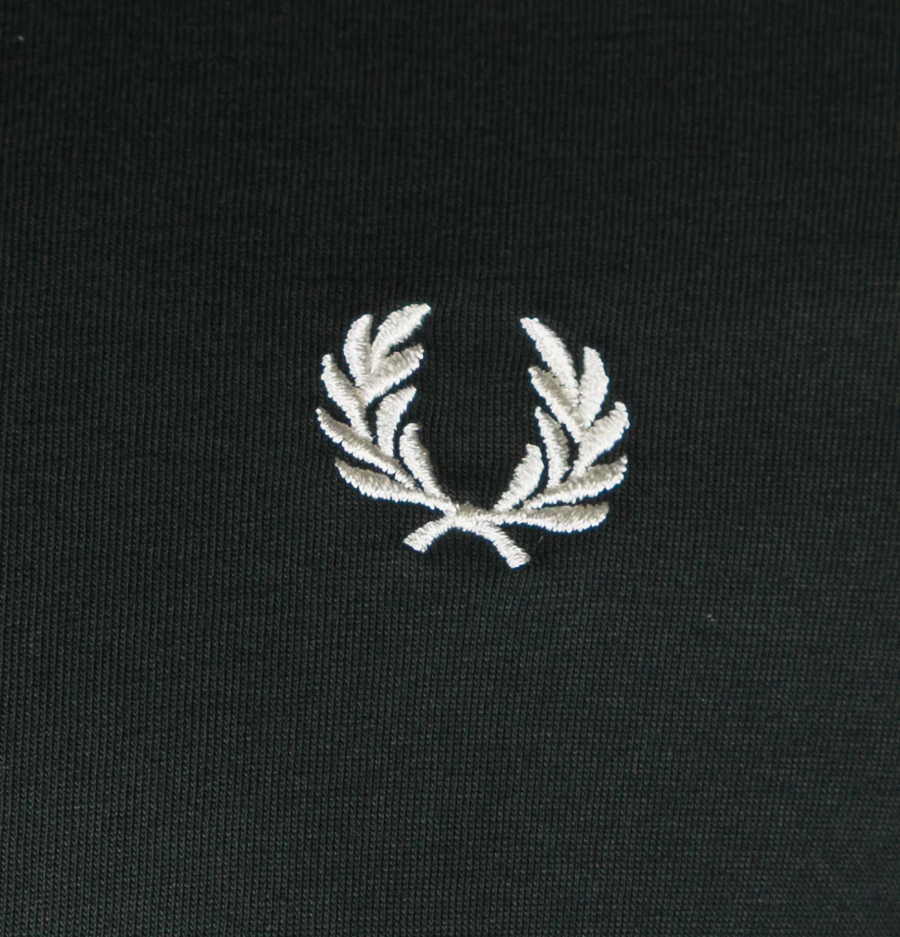 Fred Perry Ringer T-Shirt Night Green - Image 4