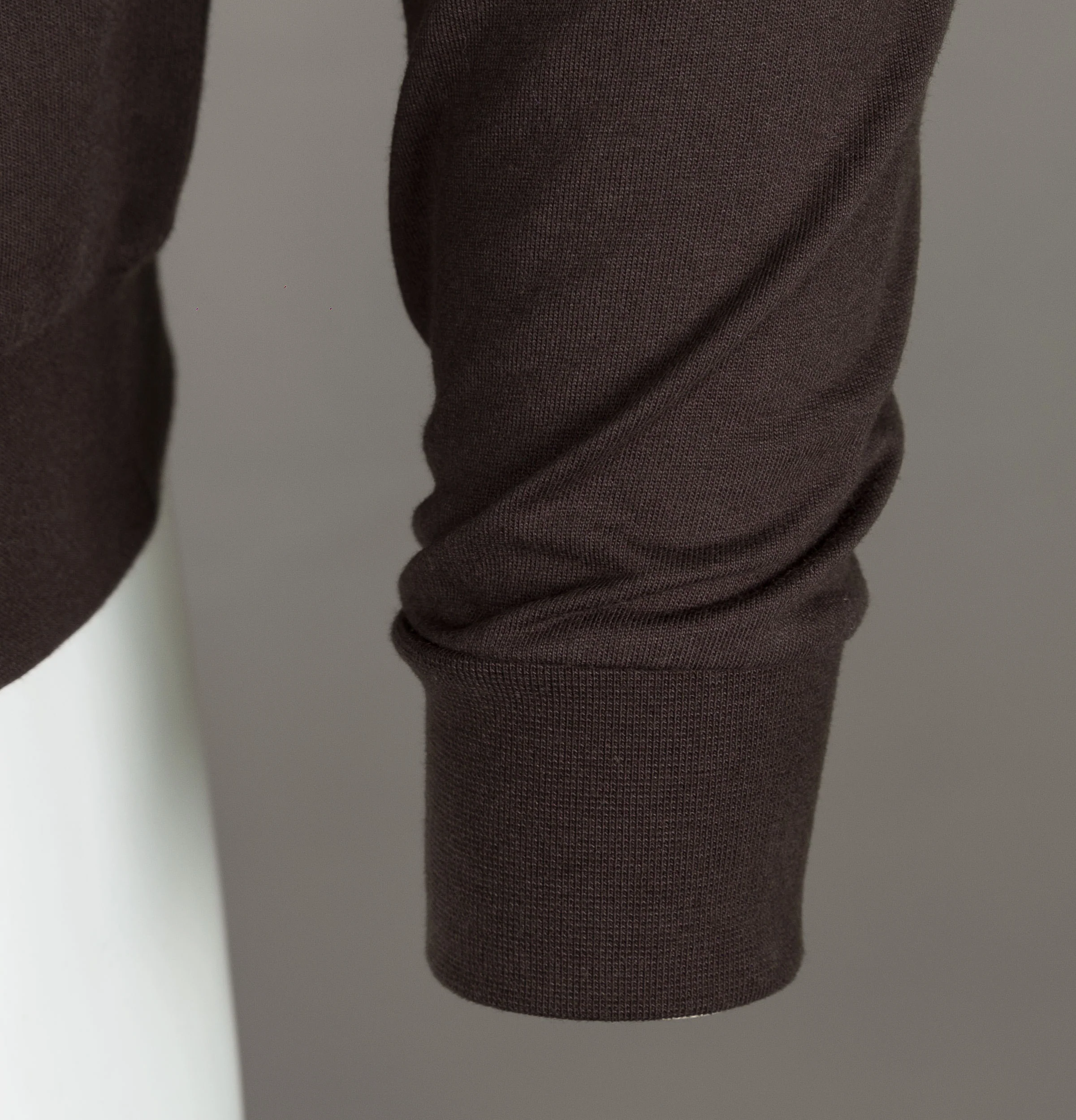 EA7 Iridescent Logo Sweatshirt Espresso - Image 4