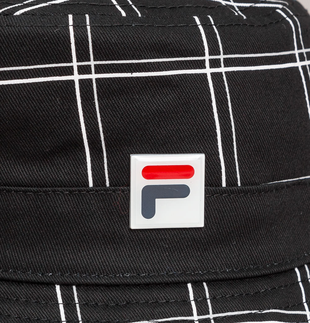 Fila Vintage Jez Bucket Hat Black - Image 3
