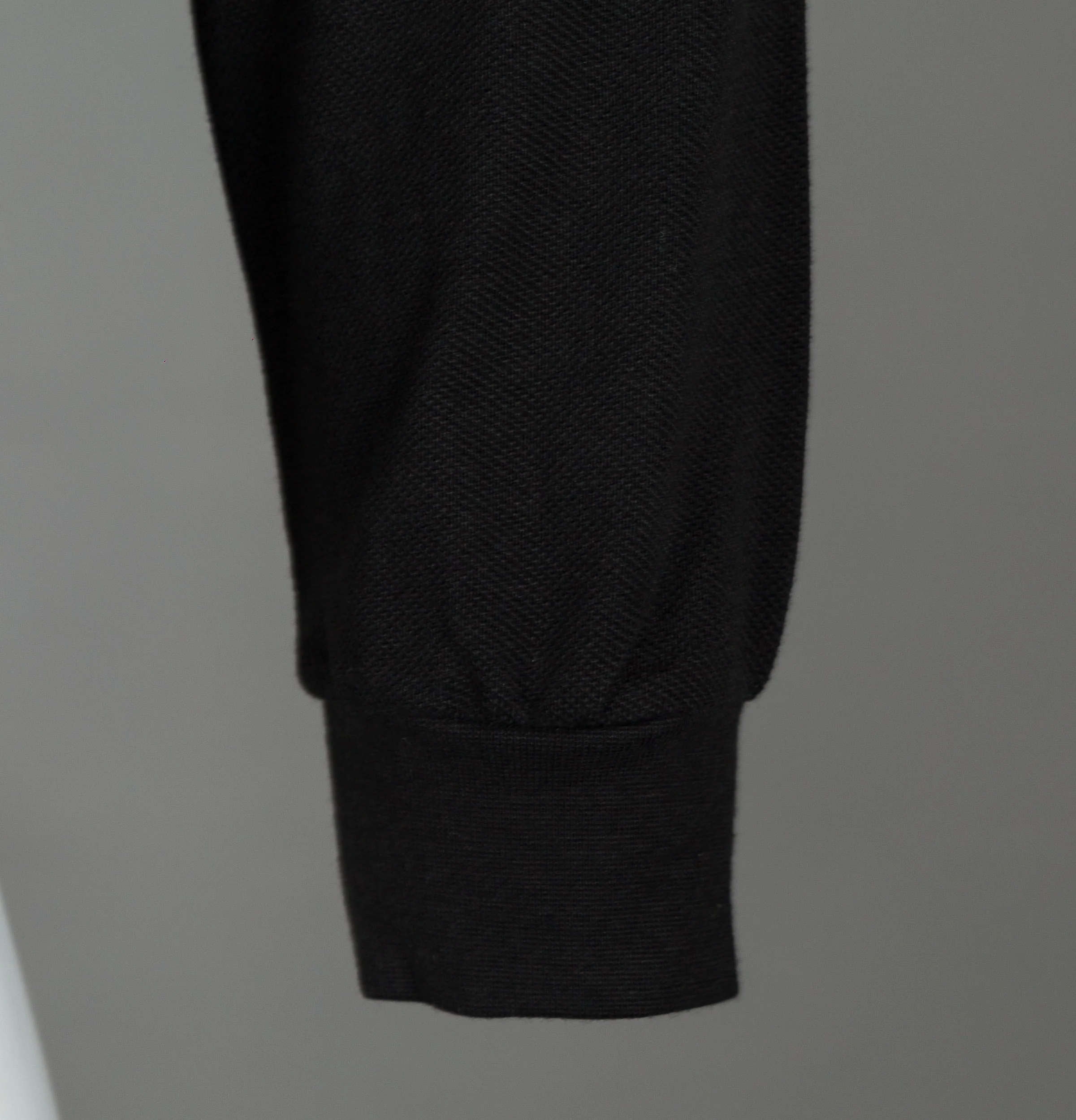 Lacoste Long Sleeve Polo Shirt Black - Image 5