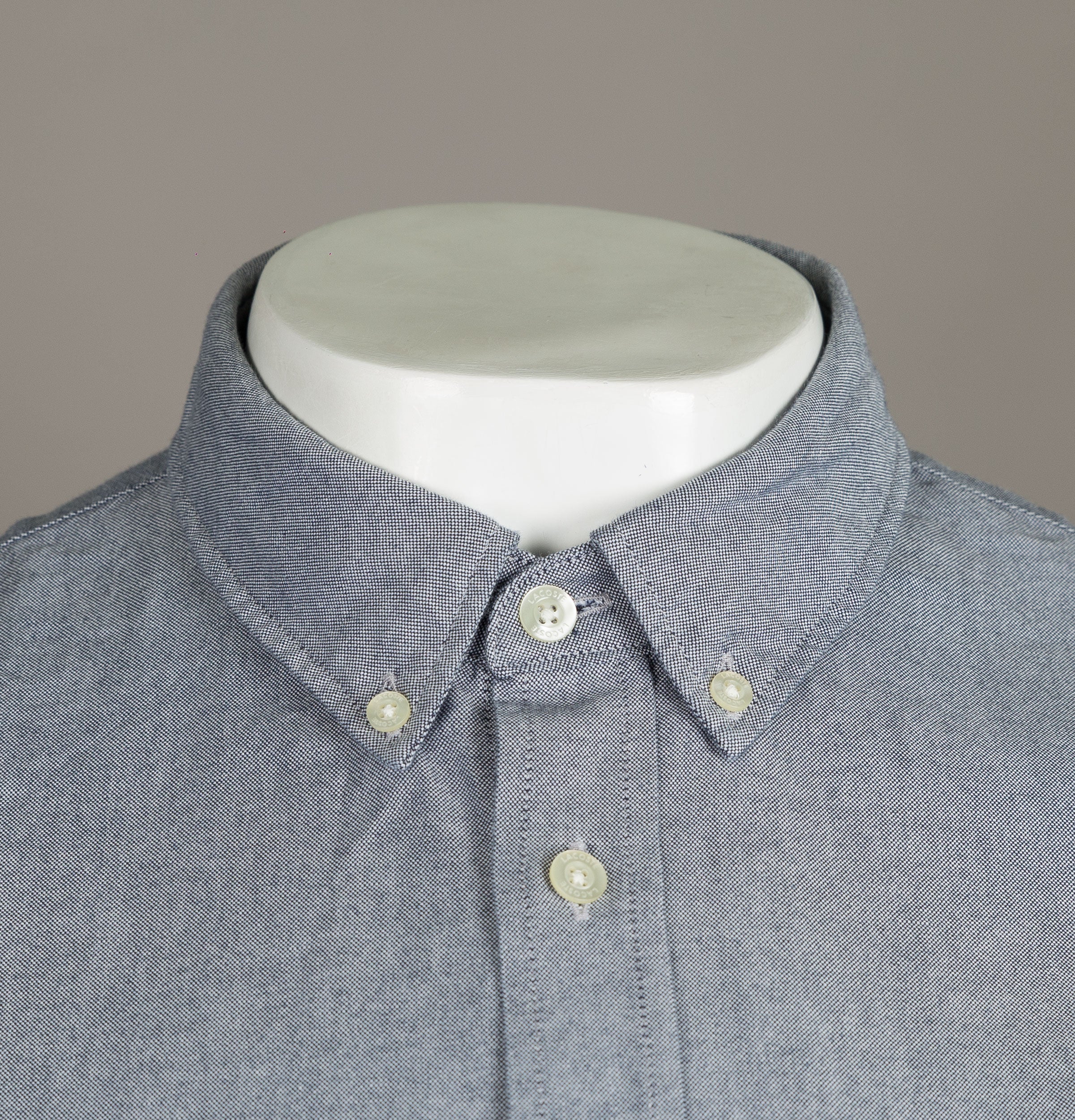 Lacoste Regular Fit Cotton Oxford Shirt - Image 3