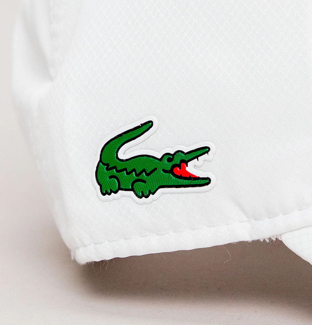 Lacoste Sport Lightweight Cap White - Image 3