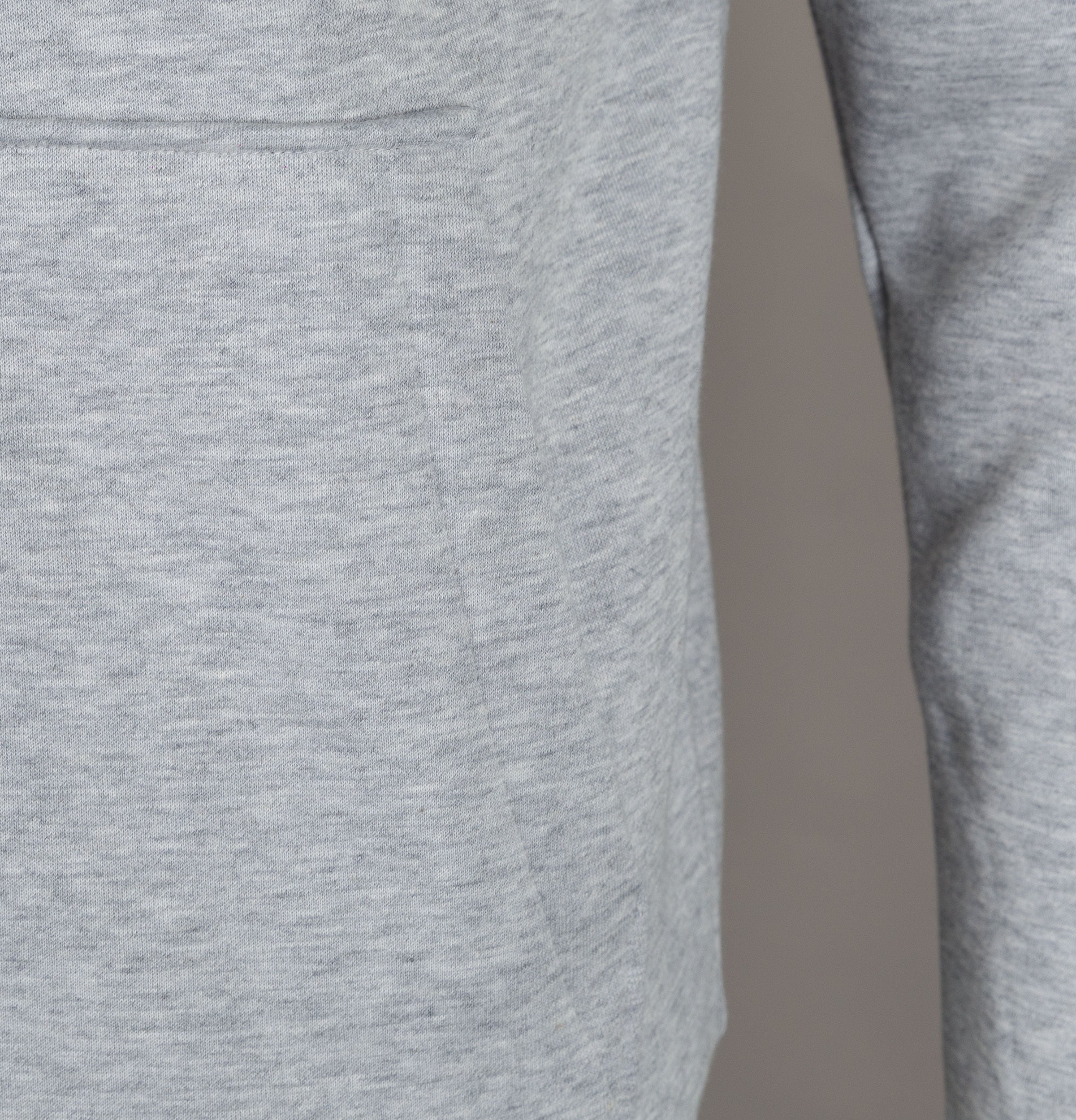 Lacoste Zip Up Hooded Sweatshirt Light Grey - Image 6