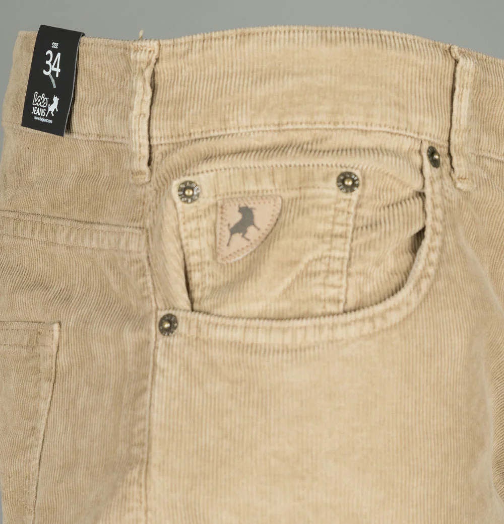 Lois Sierra Fine Needle Cords Dark Sand - Image 5