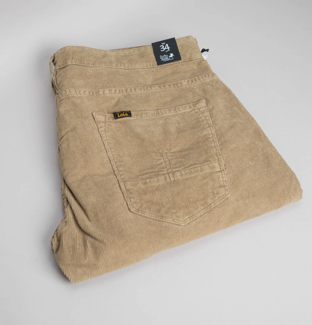 Lois Sierra Fine Needle Cords Dark Sand - Image 7