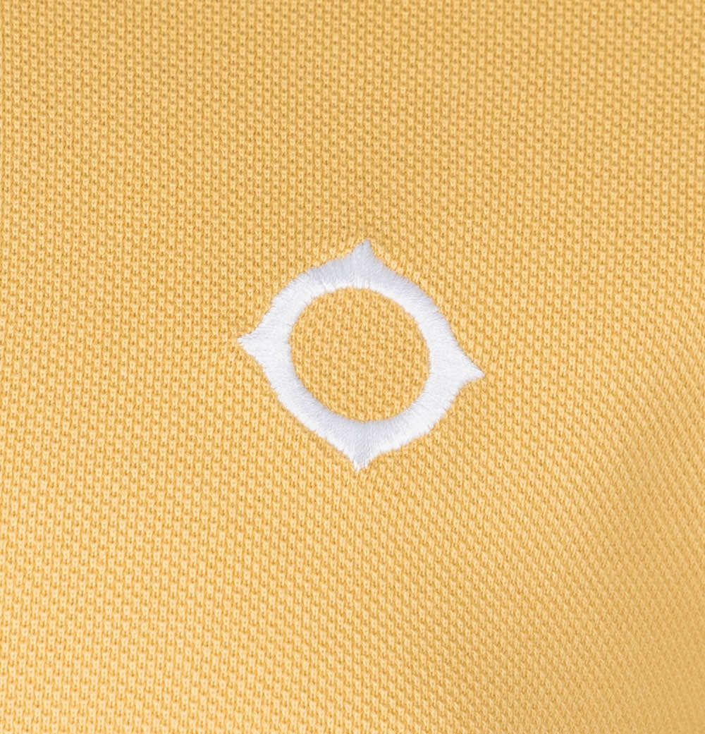 Ma.Strum SS Pique Polo Shirt Desert Sand - Image 4