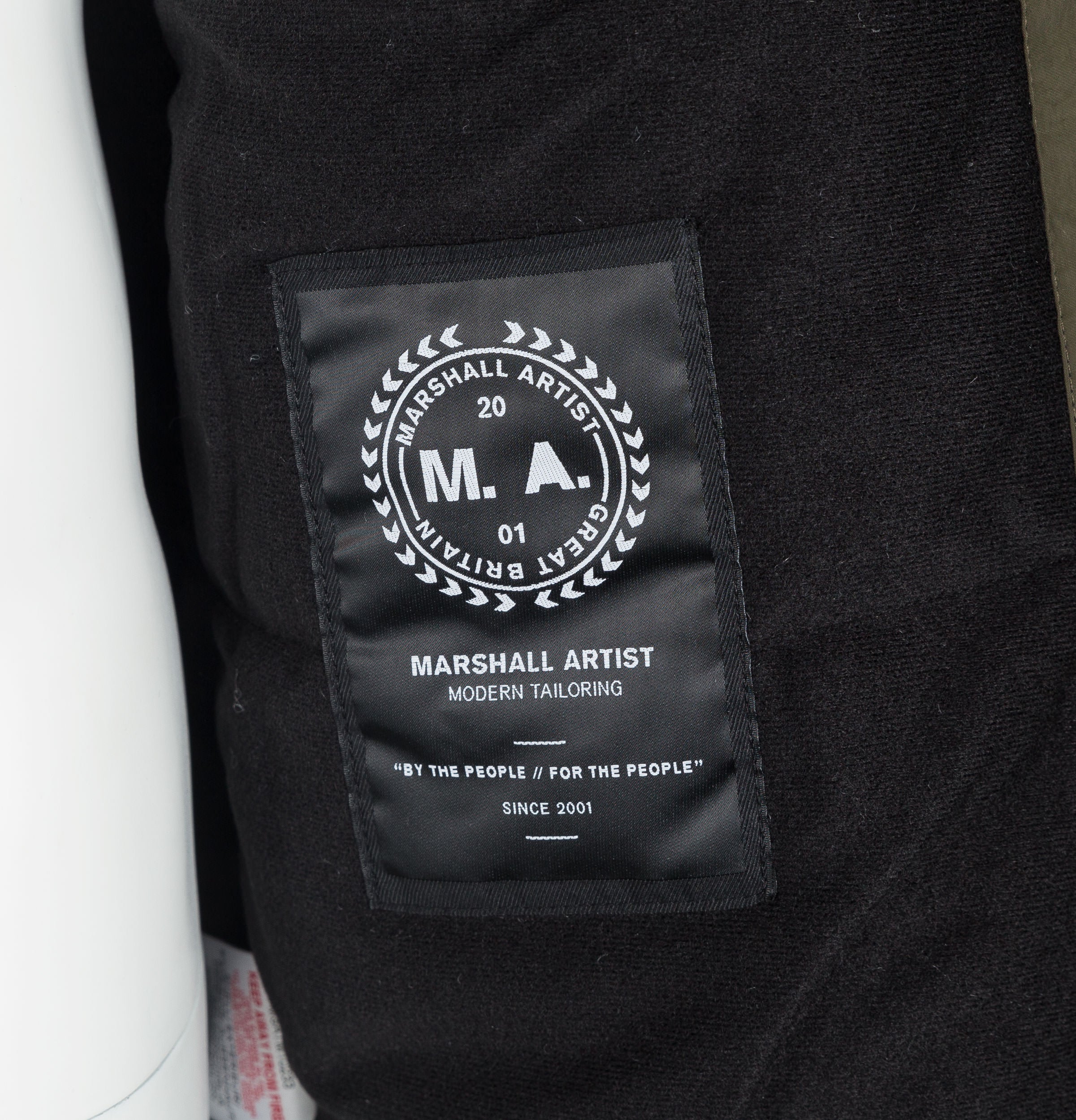 Marshall Artist Compacta Resin Field Jacket Khaki - Image 8