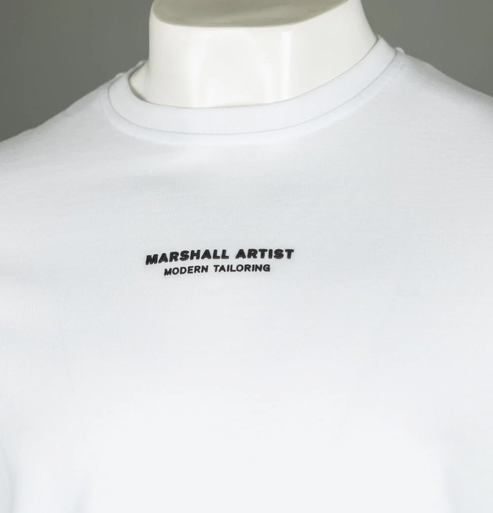 Marshall Artist Injection T-Shirt White - Image 3