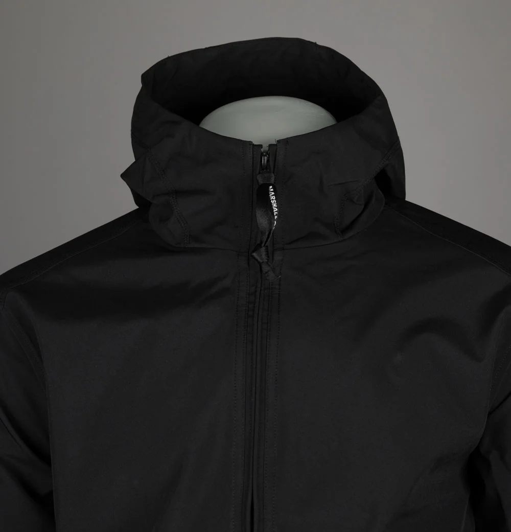 Marshall Artist Meldon Lite Shell Jacket Black - Image 3