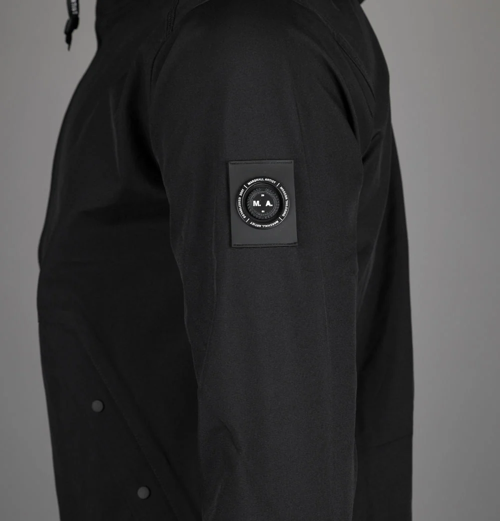 Marshall Artist Meldon Lite Shell Jacket Black - Image 5