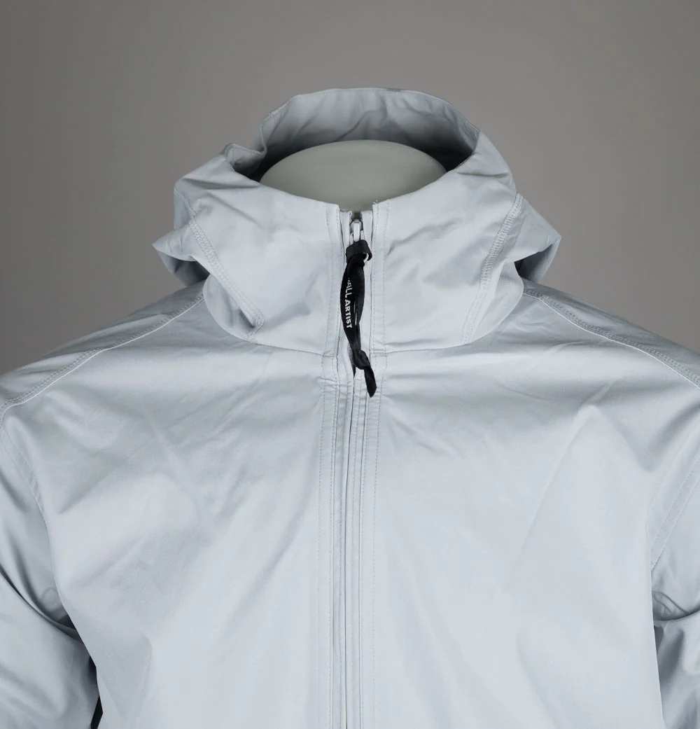 Marshall Artist Meldon Lite Shell Jacket Ghost Grey - Image 3