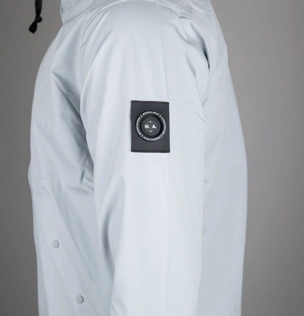 Marshall Artist Meldon Lite Shell Jacket Ghost Grey - Image 5