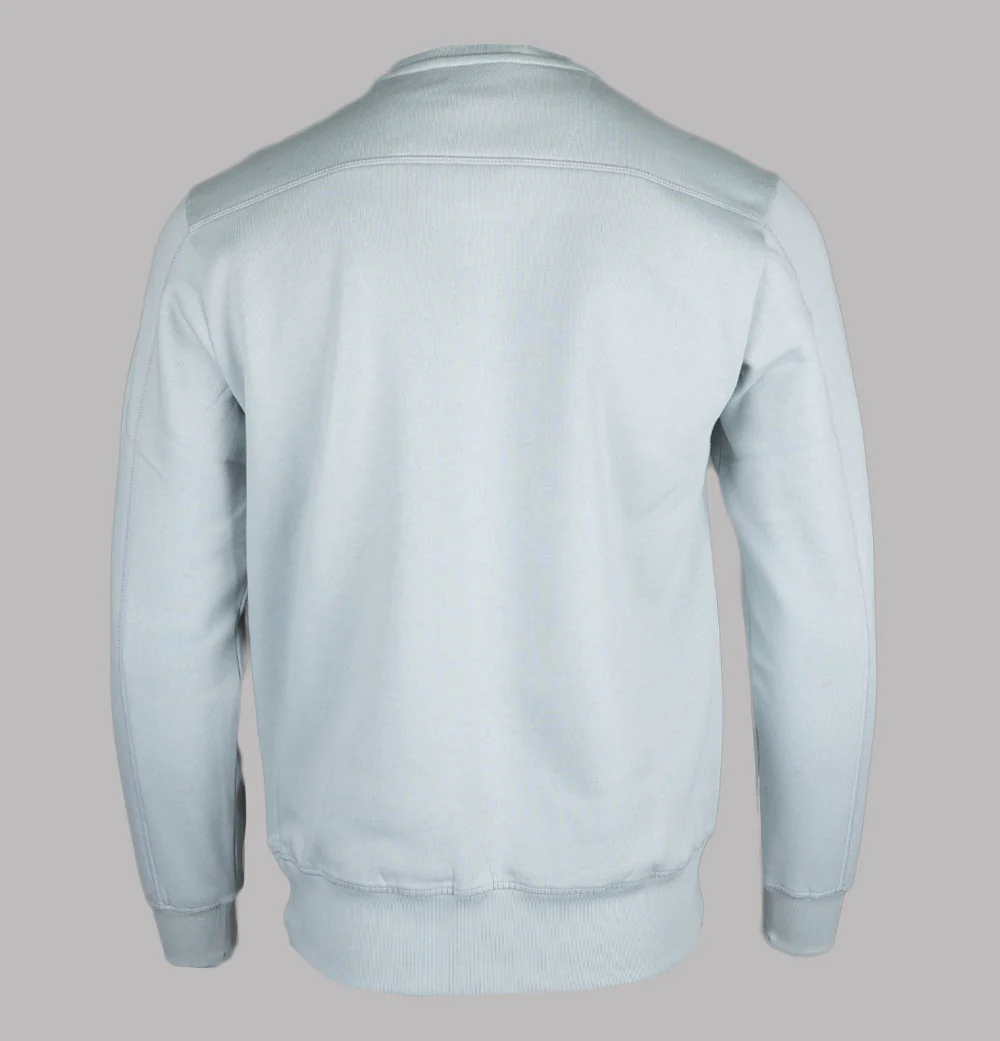 Marshall Artist Siren Box Logo Fleece Back Sweatshirt Ghost Grey - Image 4