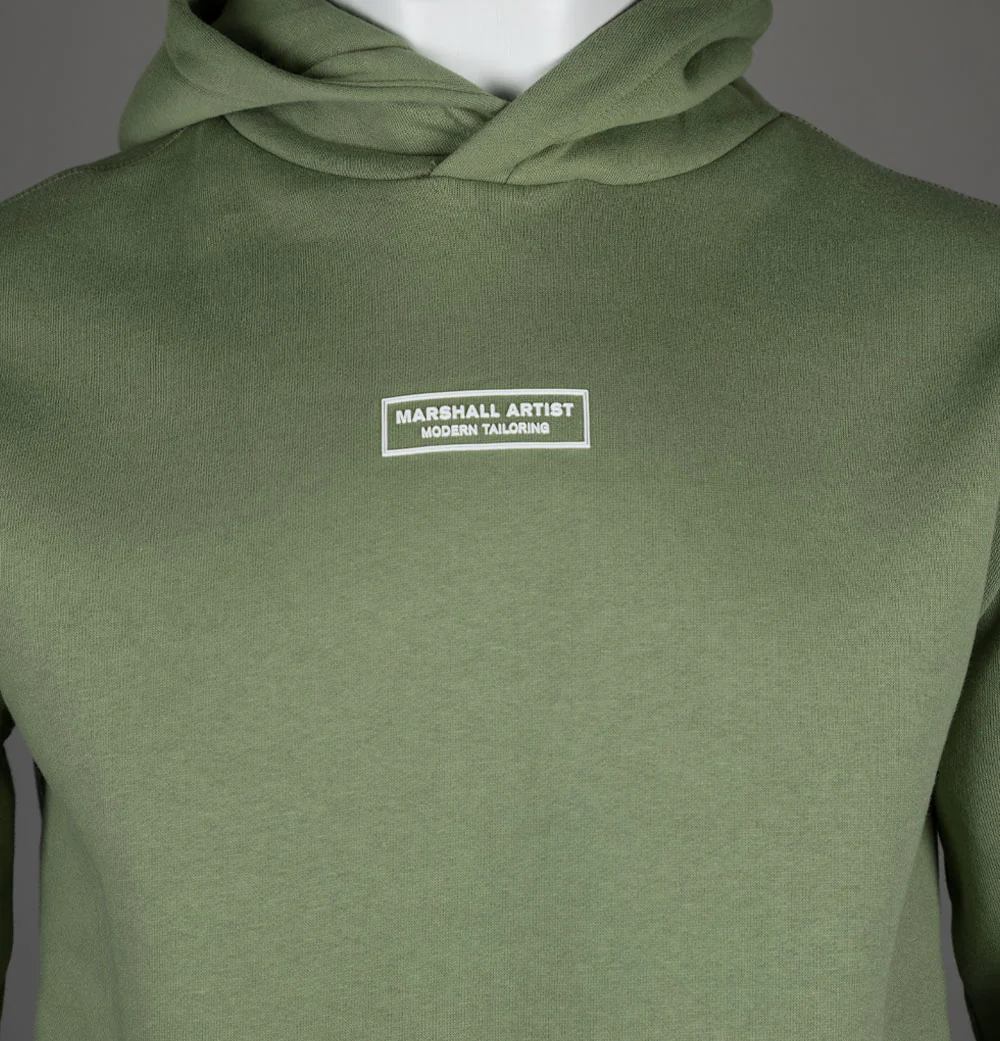 Marshall Artist Siren Box Logo OTH Hoodie Clay - Image 3