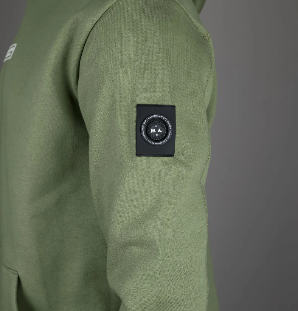 Marshall Artist Siren Box Logo OTH Hoodie Clay - Image 4