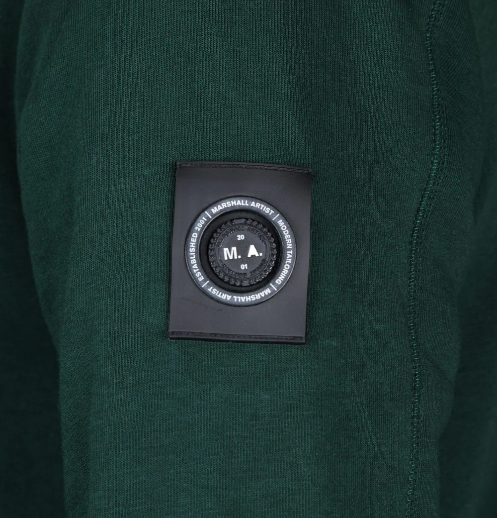 Marshall Artist Siren Hoodie Forest Green - Image 6
