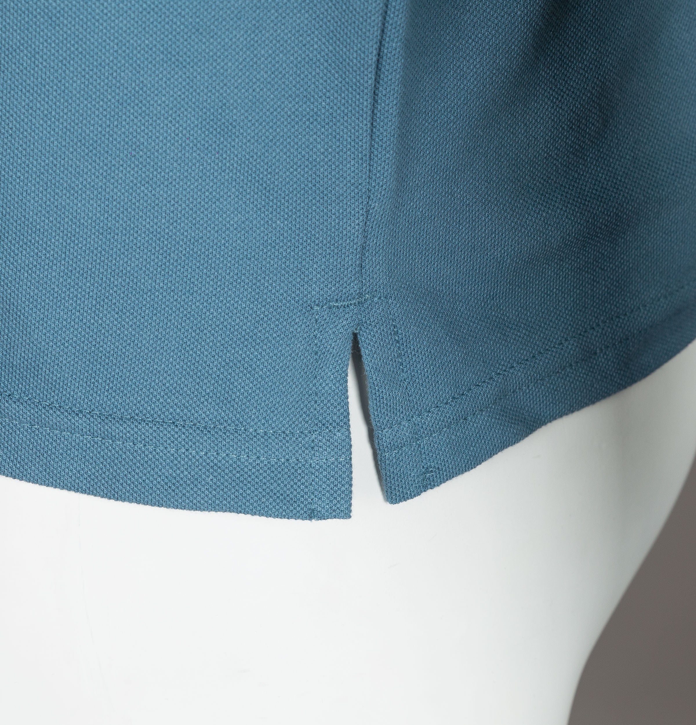 Marshall Artist Siren L/S Polo Shirt Quarry Blue - Image 5