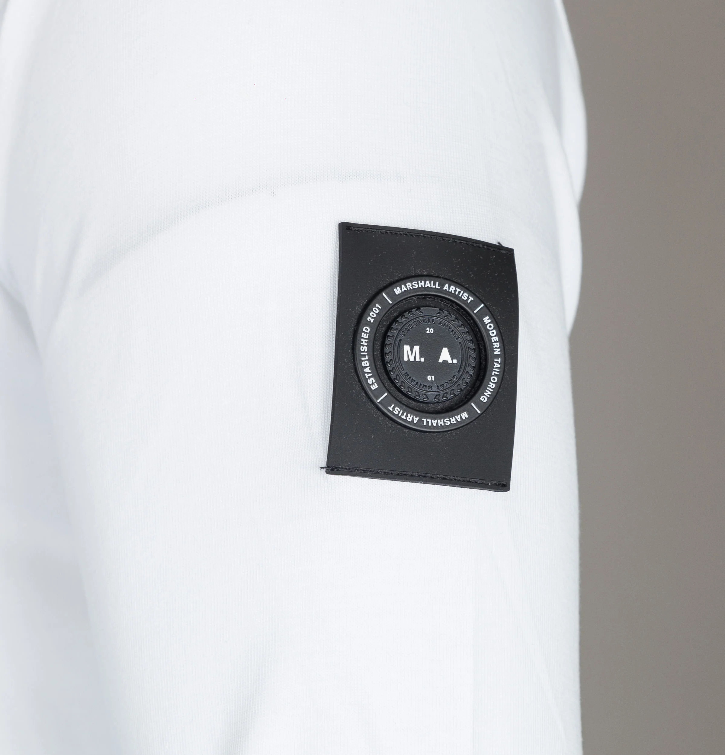 Marshall Artist Siren L/S T-Shirt White - Image 3