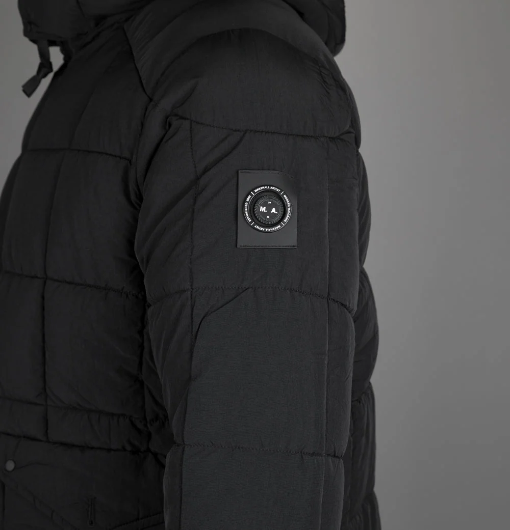 Marshall Artist Yukon Bubble Jacket Black - Image 5