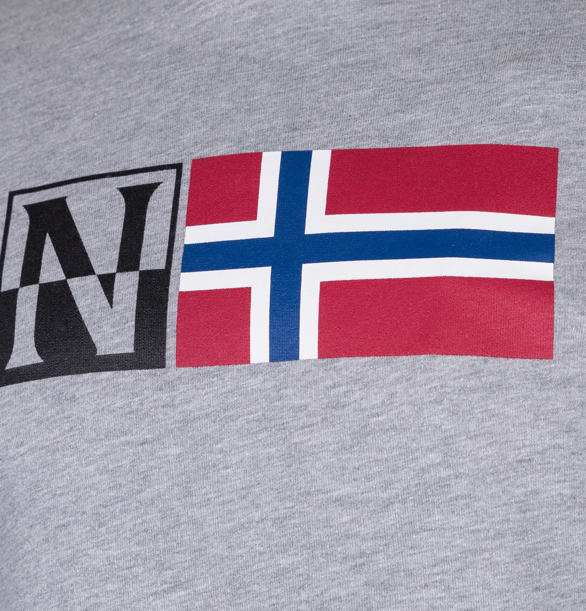 Napapijri Benoos Crew Neck Sweatshirt Grey - Image 3