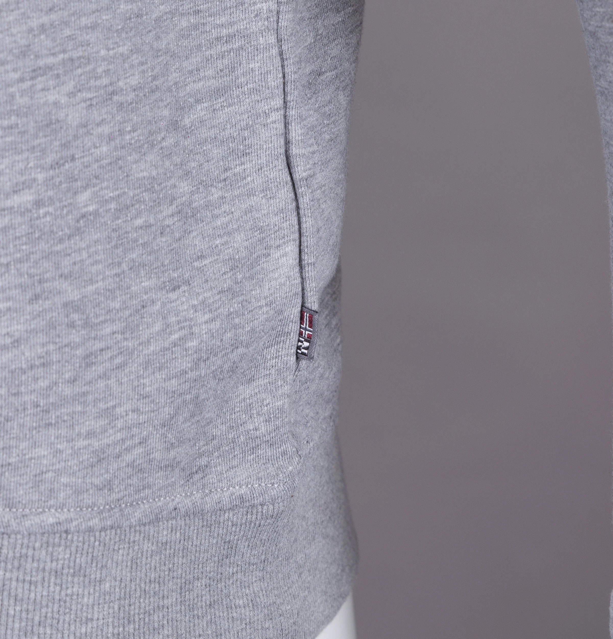 Napapijri Benoos Crew Neck Sweatshirt Grey - Image 4