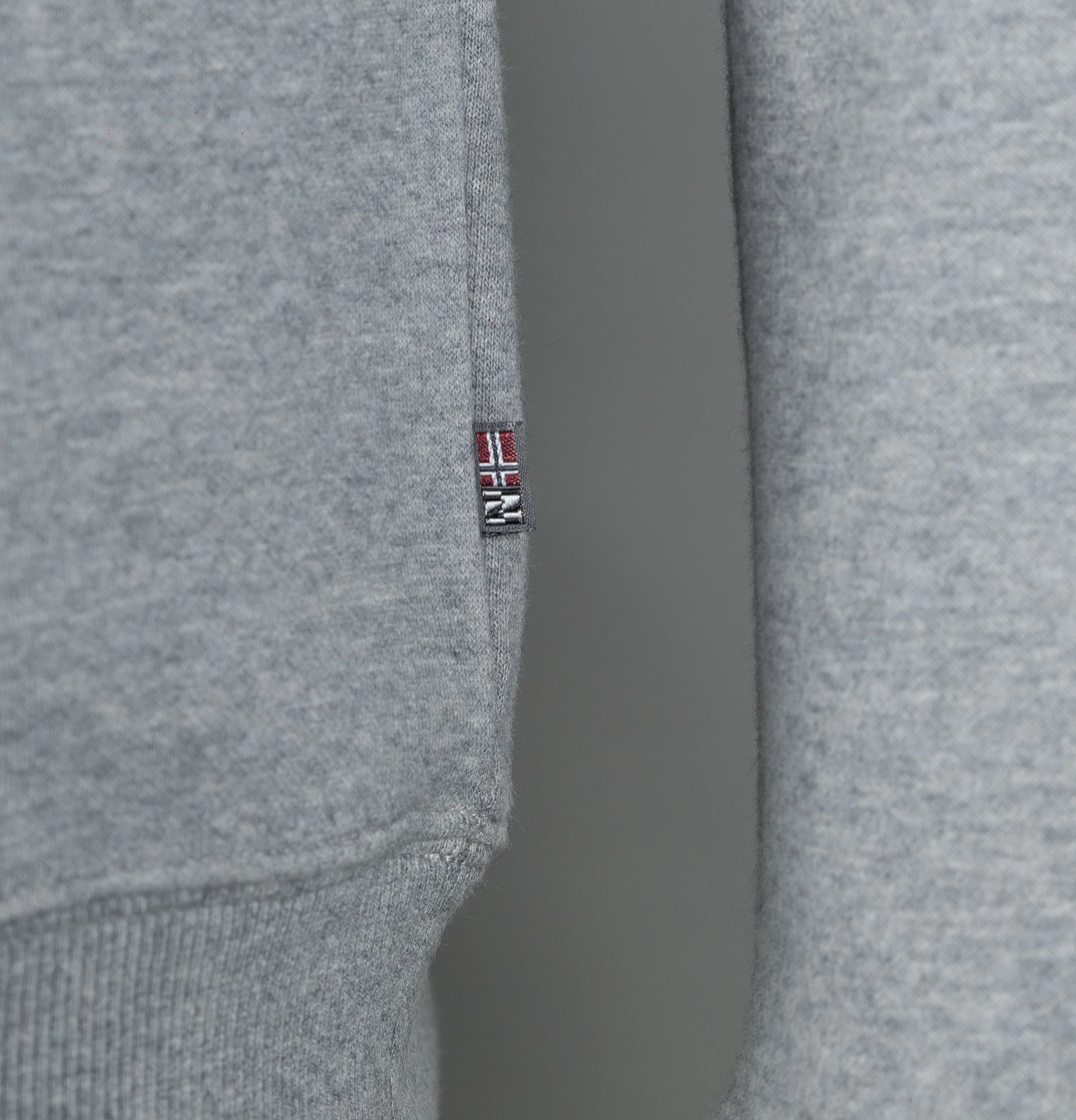 Napapijri Berthow Crew Neck Sweatshirt Medium Grey - Image 5