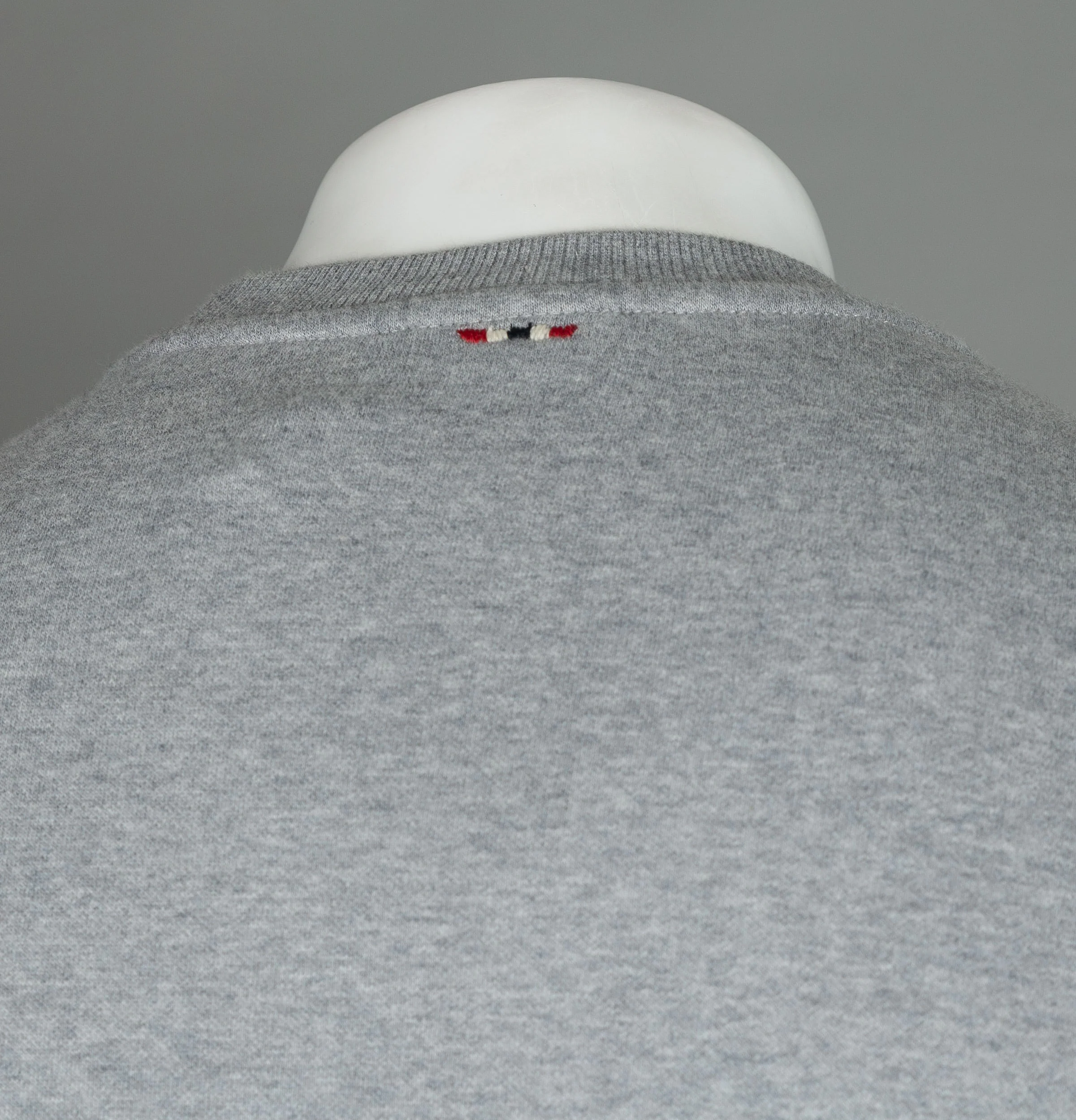Napapijri Berthow Crew Neck Sweatshirt Medium Grey - Image 7