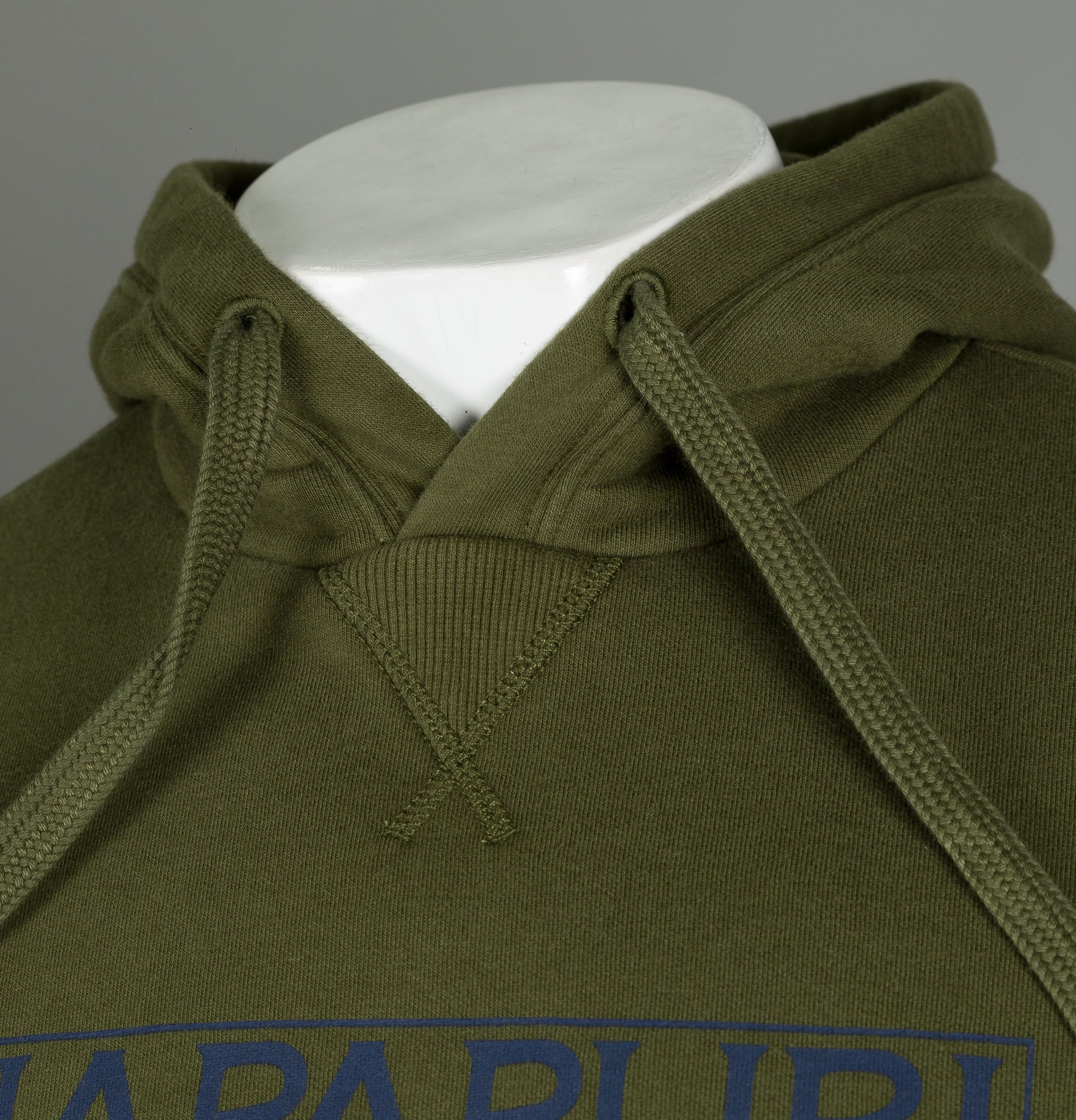 Napapijri Berthow Hoodie Green Musk - Image 3