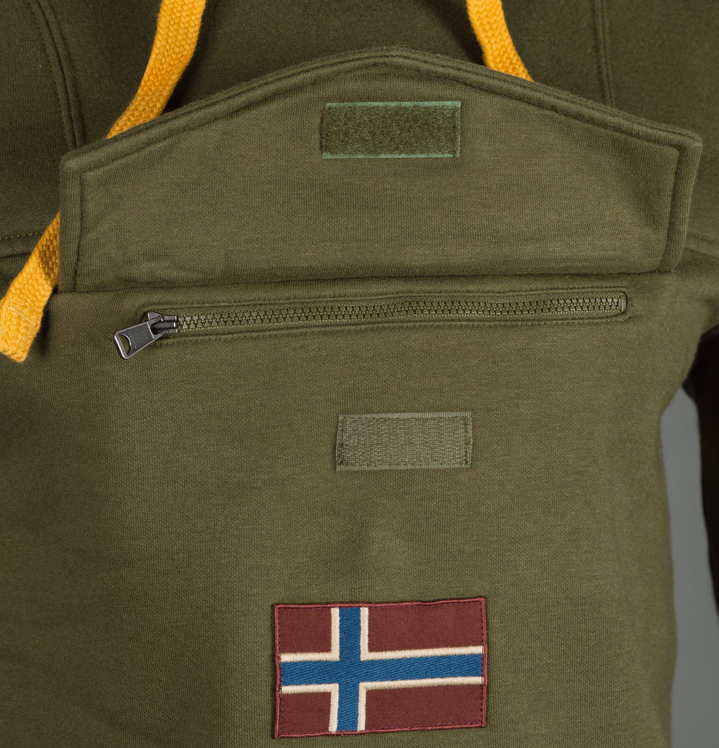 Napapijri Burgee Hoodie Green Musk - Image 4
