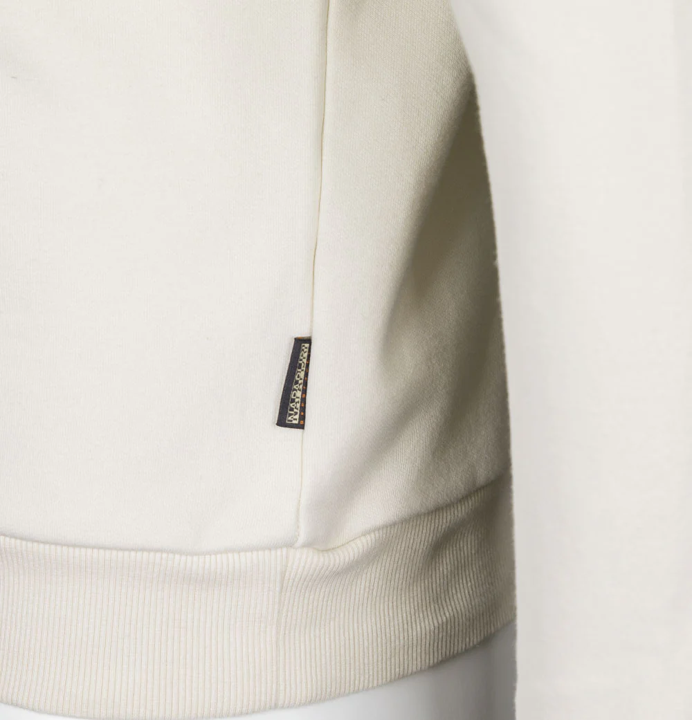 Napapijri Burgee Winter Hoodie Whitecap - Image 4