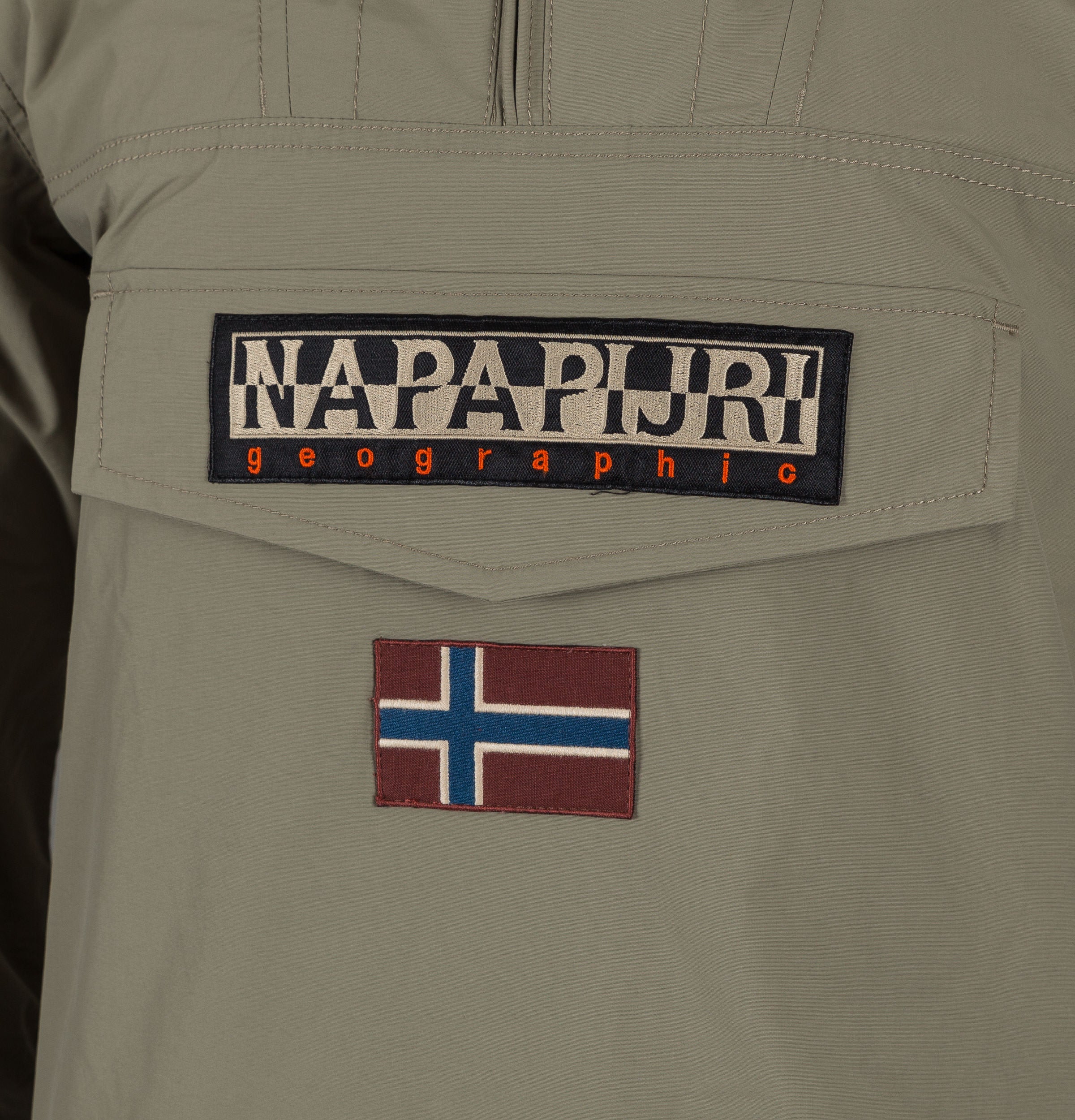 Napapijri Rainforest Summer Jacket Khaki - Image 3