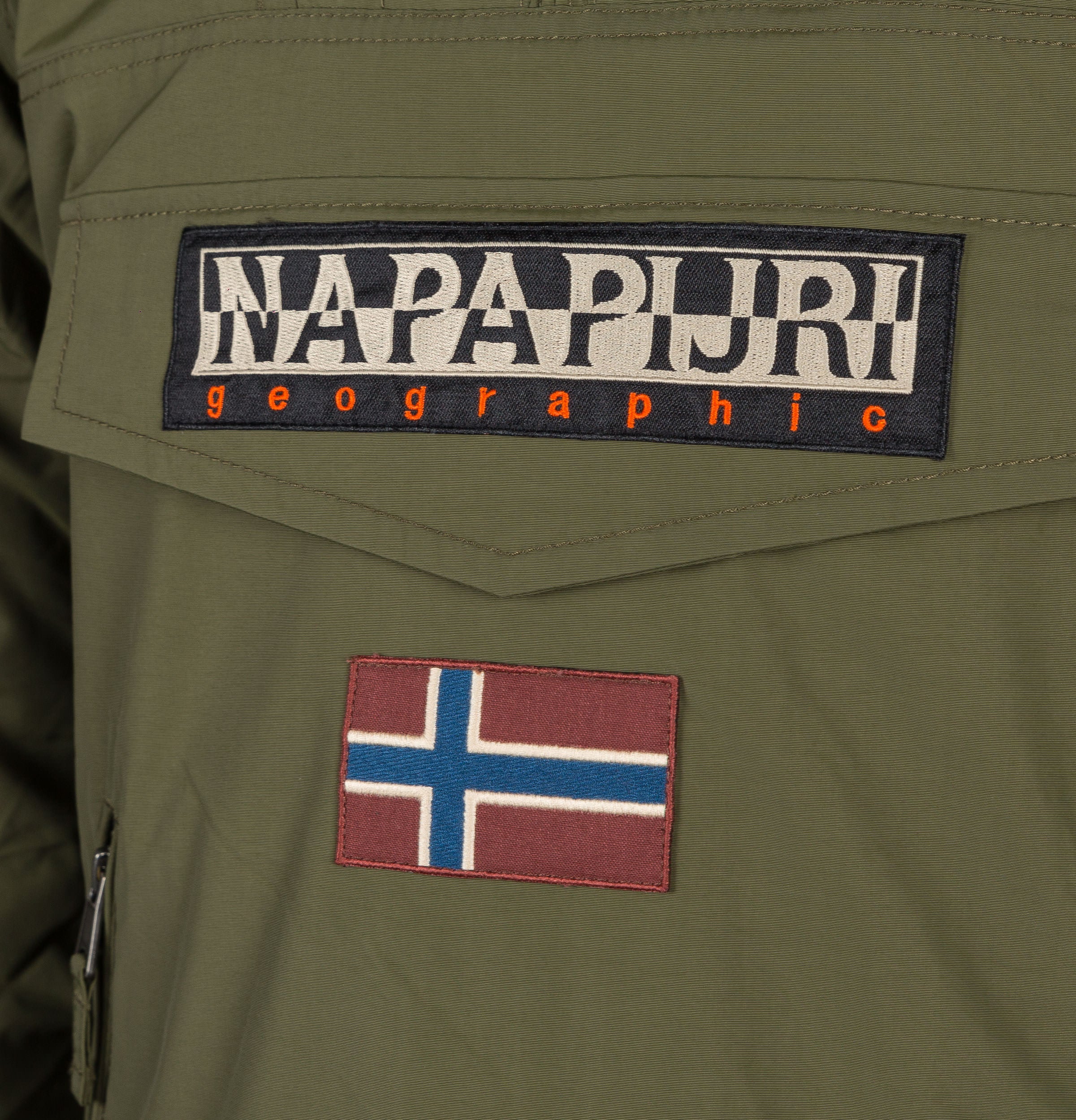 Napapijri Rainforest Winter Pockets Jacket Green Musk - Image 4