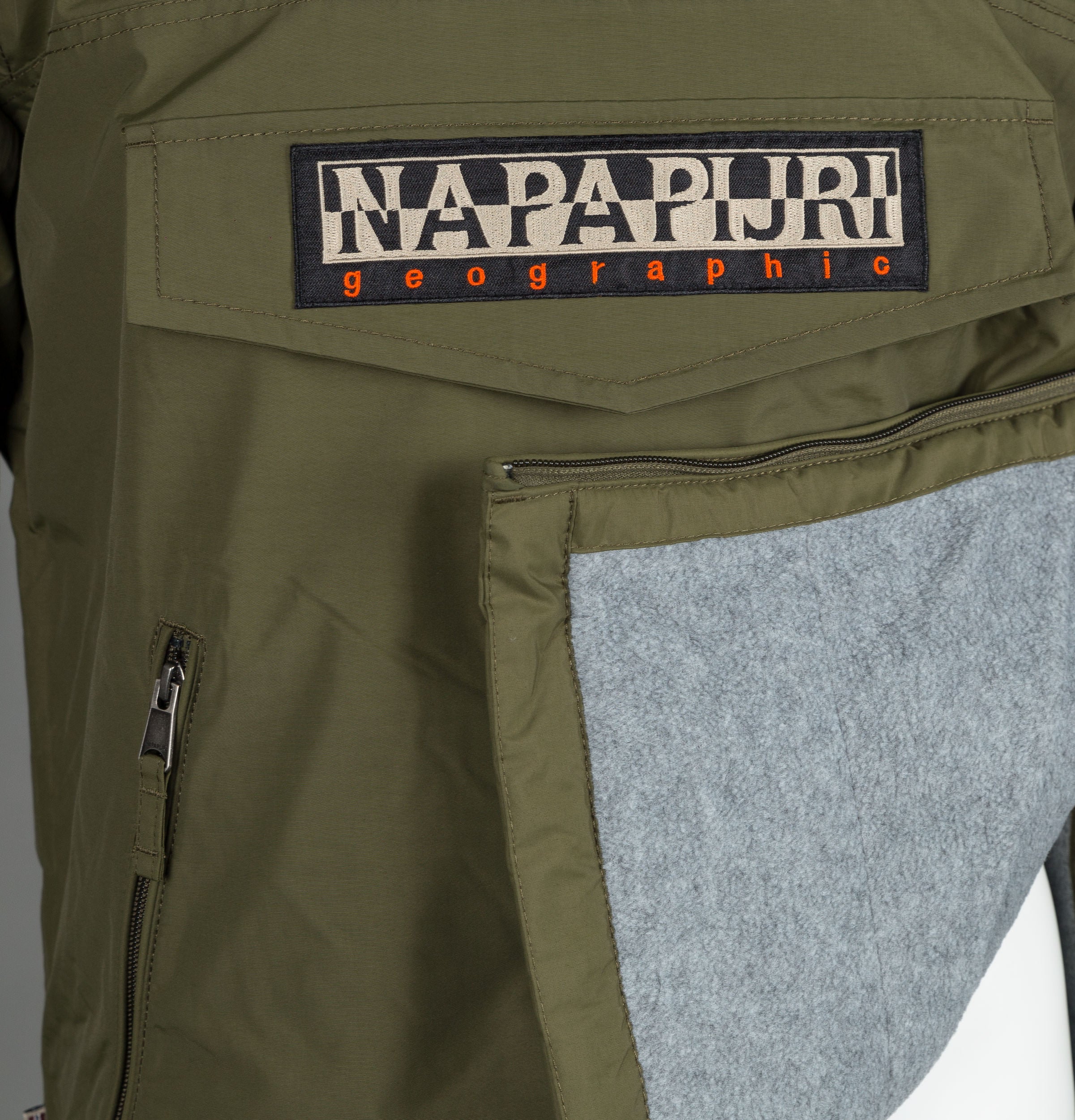 Napapijri Rainforest Winter Pockets Jacket Green Musk - Image 6