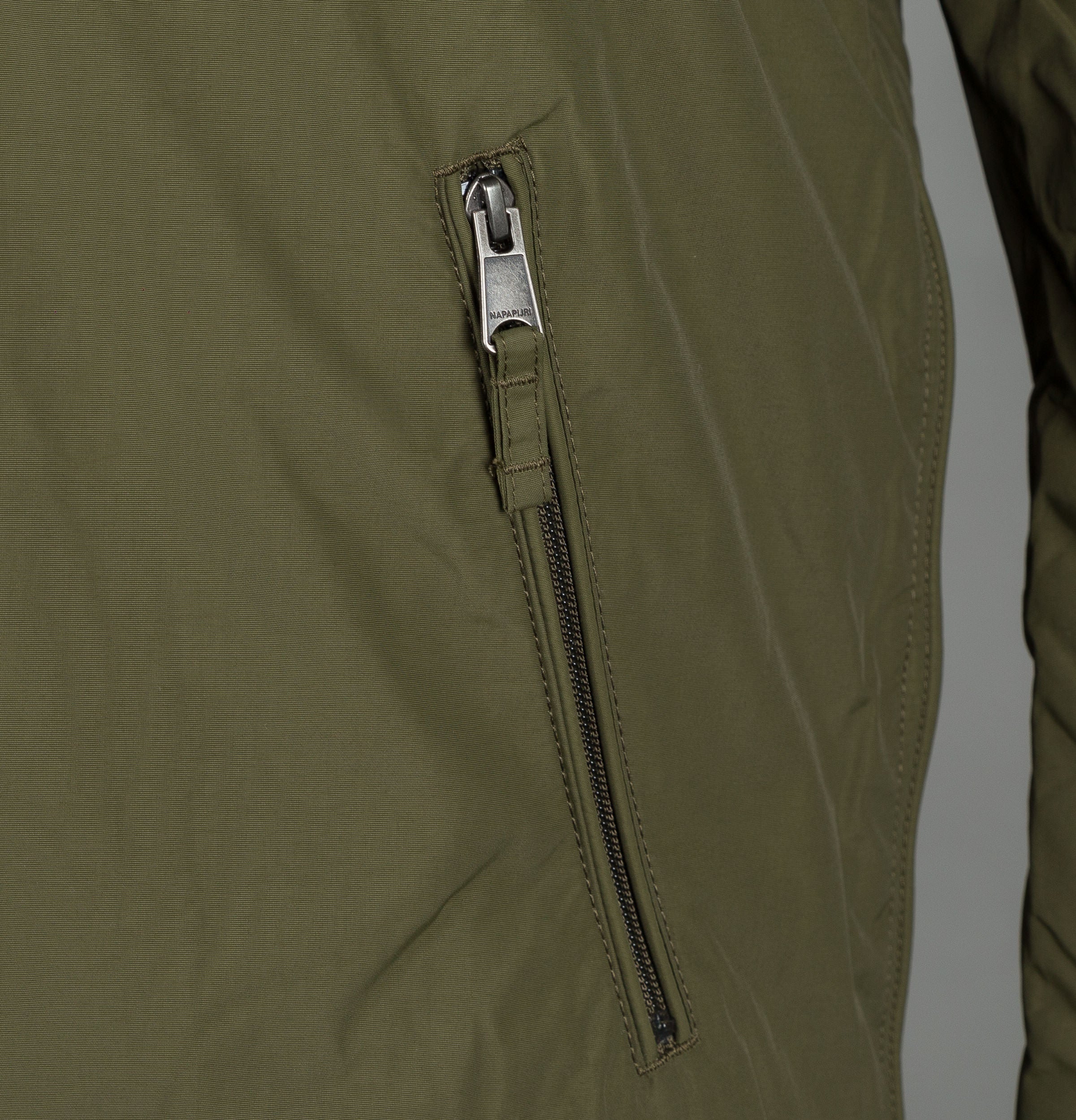 Napapijri Rainforest Winter Pockets Jacket Green Musk - Image 7