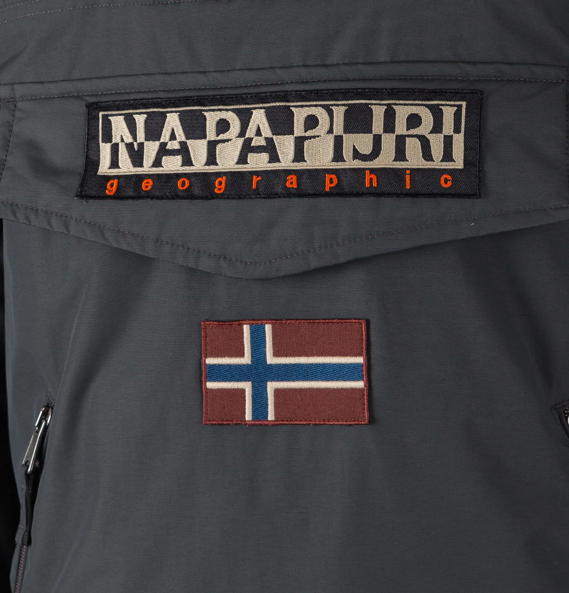 Napapijri Rainforest Winter Pockets Jacket Dark Grey - Image 3